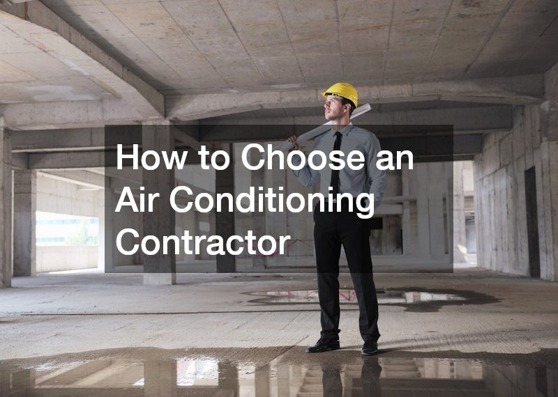 How to Choose an Air Conditioning Contractor